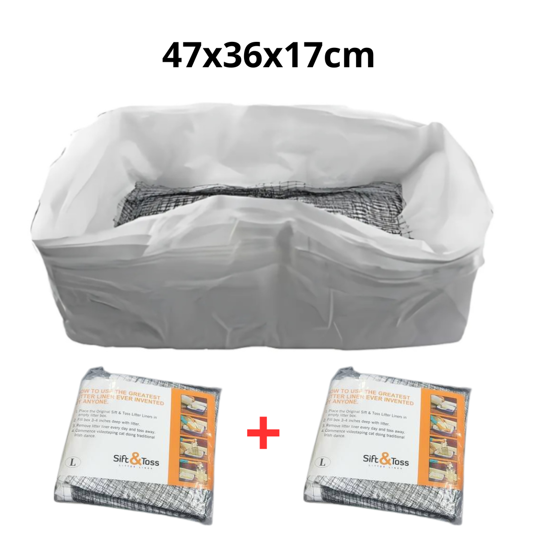 Herbruikbare Kattenbak Filter - Voor Het Reinigen Van Kattenbakken