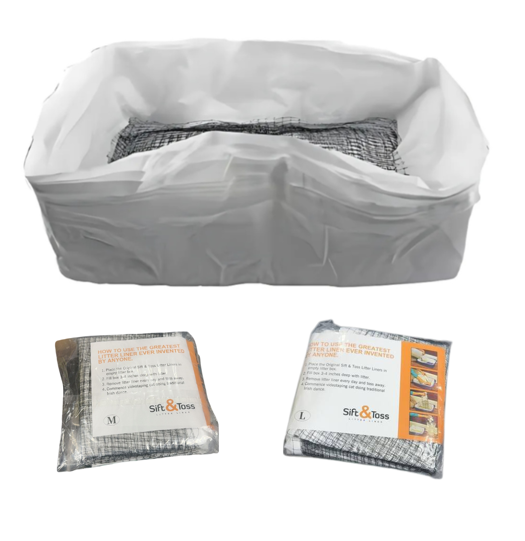 Herbruikbare Kattenbak Filter - Voor Het Reinigen Van Kattenbakken
