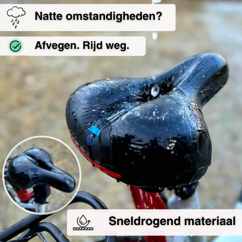 Comfortabel Fietszadel Met Schokdemping