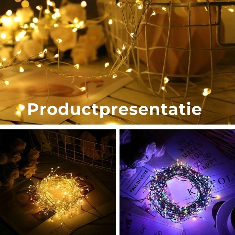 LED koperdraad lichtketting