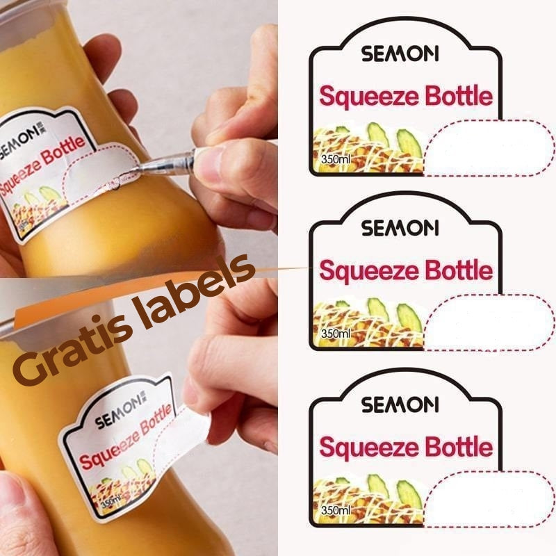 Knijpfles voor sauzen