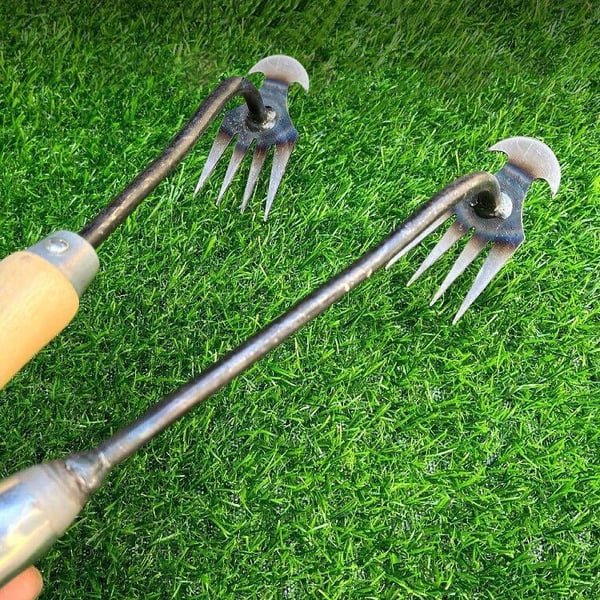 Mangaanstaal Vierpuntig Wiedgereedschap