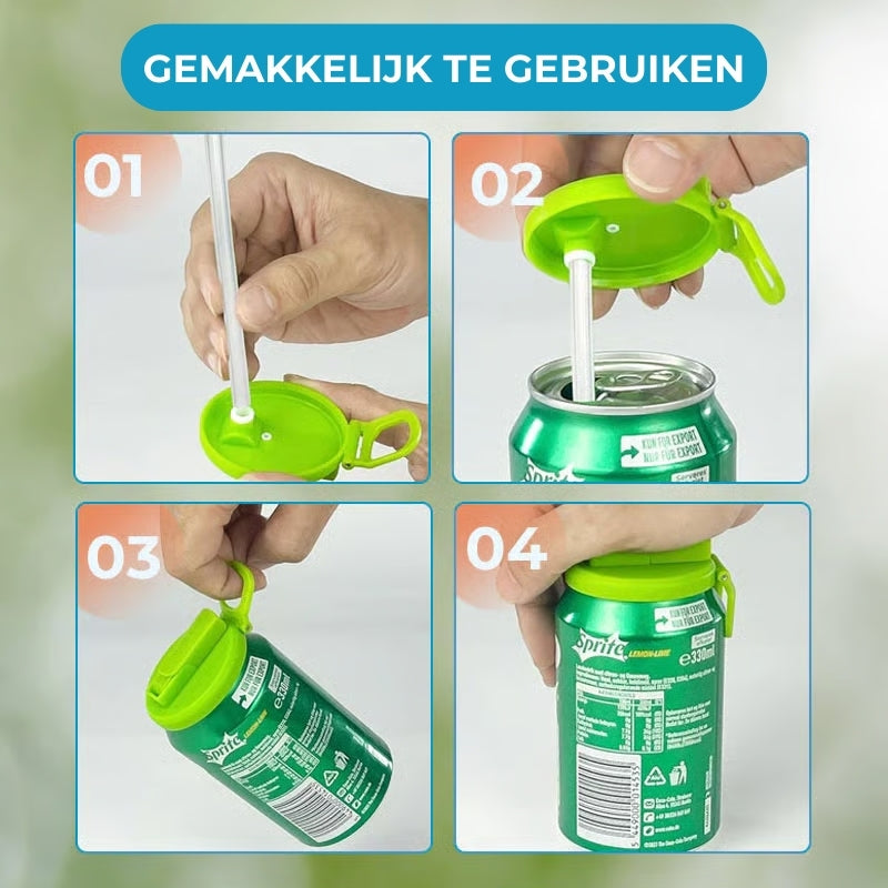 Verzegelde Frisdrankblikjes Deksels