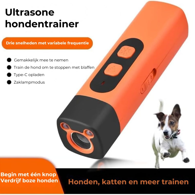 Ultrasoon Blafafstotend Aparaat β Humaan en Effectief Afschrikmiddel voor Honden