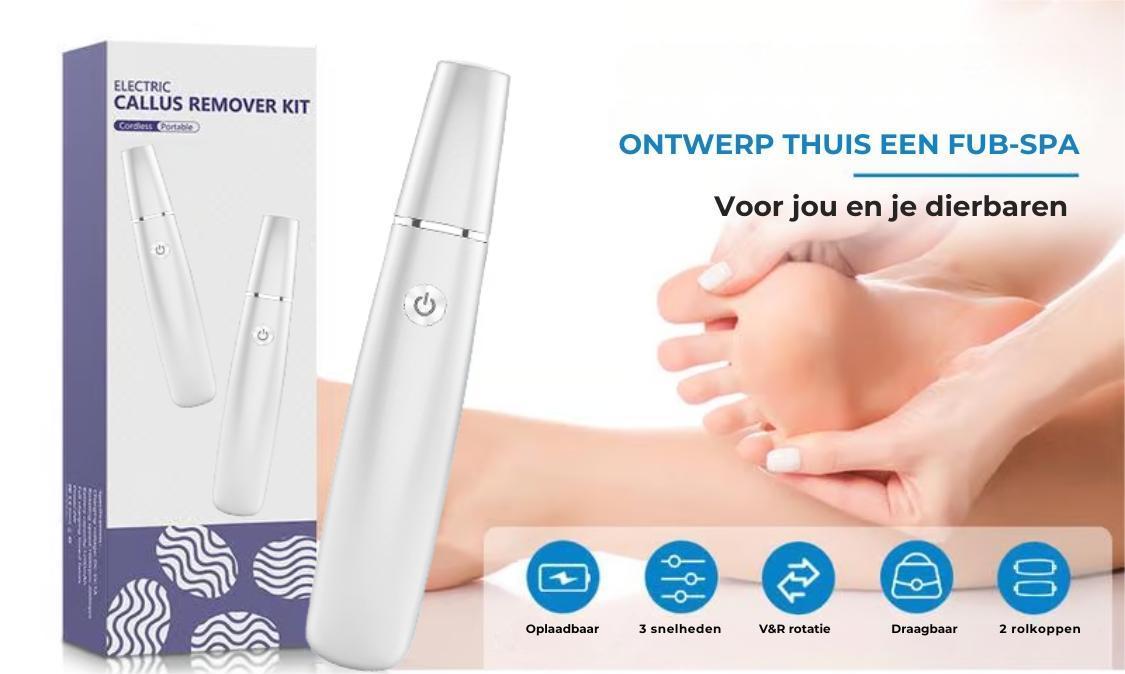 Elektrische eeltverwijderaar π Inclusief vervangende kopπ