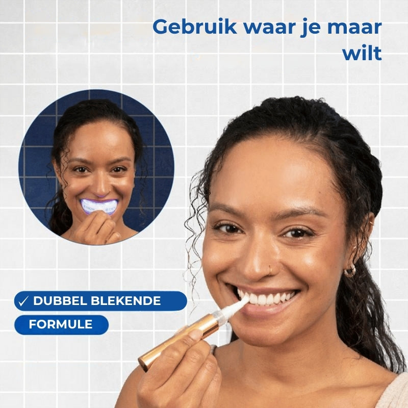 Tandenbleek Serum Pen - Verwijdert vlekken en maakt wit