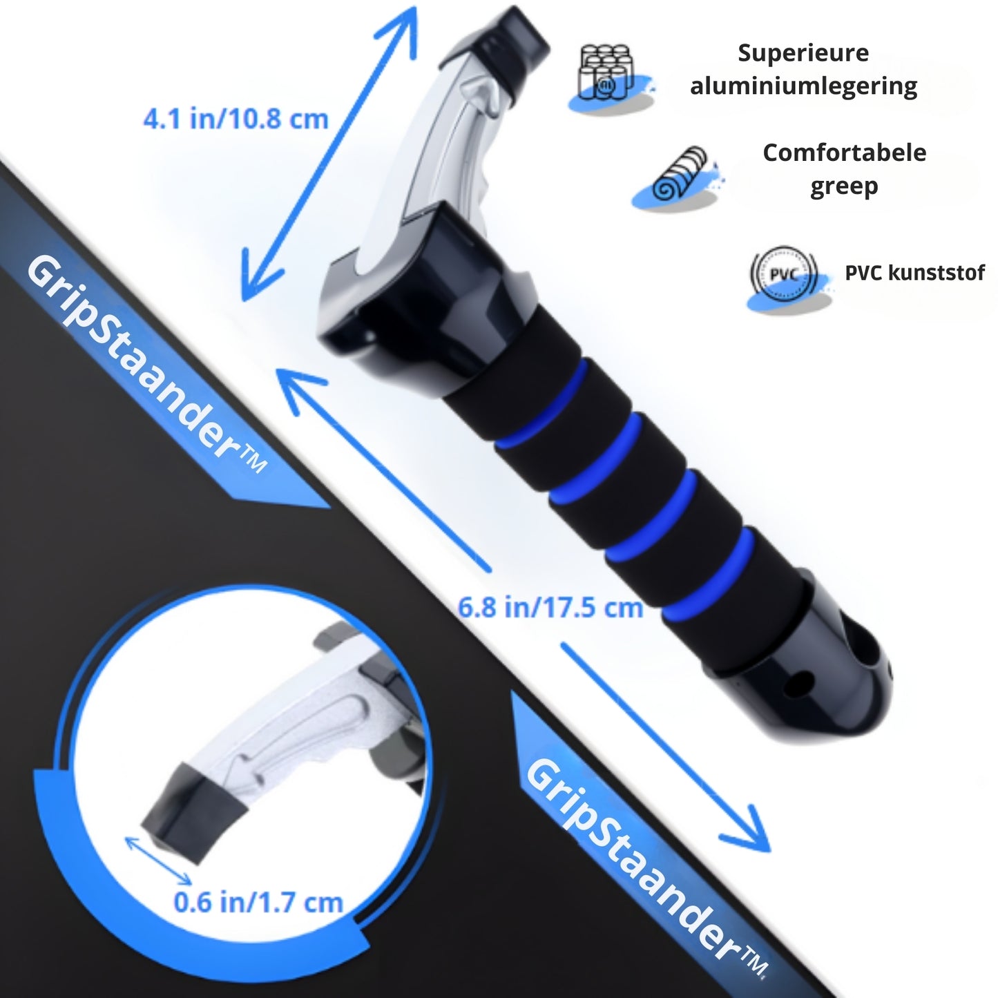 GRIPSTAANDER™ 2.0 | HANDGREEP VOOR IN DE AUTO