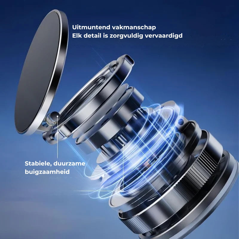 🔄360 ° verstelbare vacuümmagnetische telefoonhouder