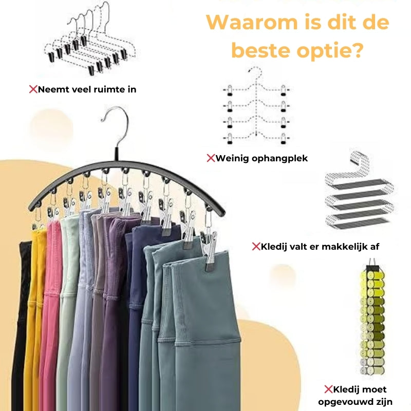 10-Clips Klerenhangers