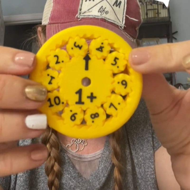 Rekenoefening Fidget Spinner (Sets van 9 stuks)