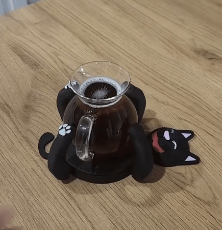 3D Klemmende Kat Drankonderzetters
