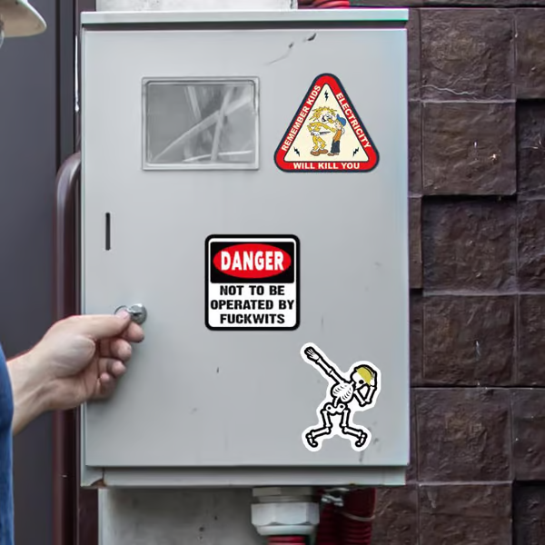 Funnystickers: Grappige Waterdichte Stickers Pakket (120st)
