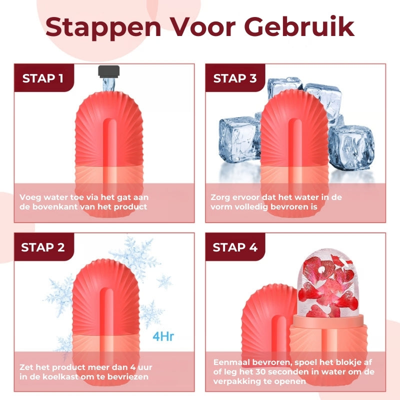 Verjong Uw Huid Met Onze Gezichts-ijsroller