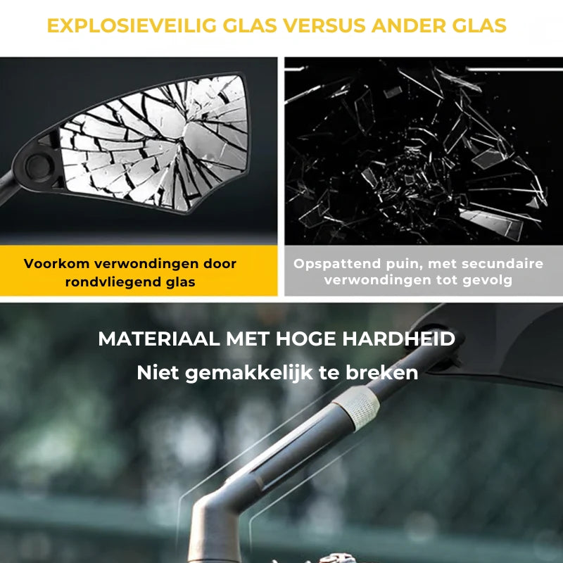 360° Verstelbare Fietsstuur Achteruitkijkspiegel