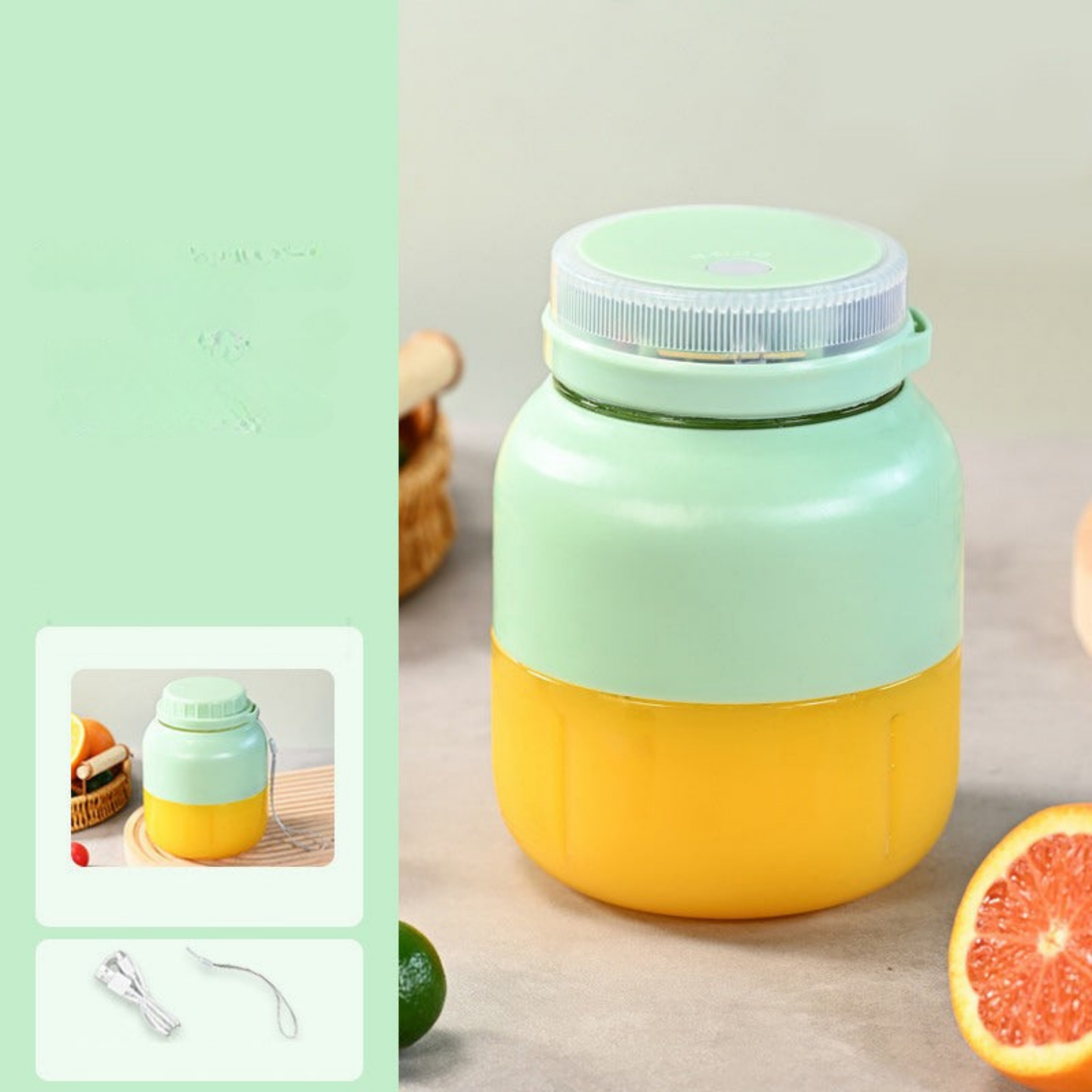 Draadloze sapblender – draagbare persoonlijke blender💧