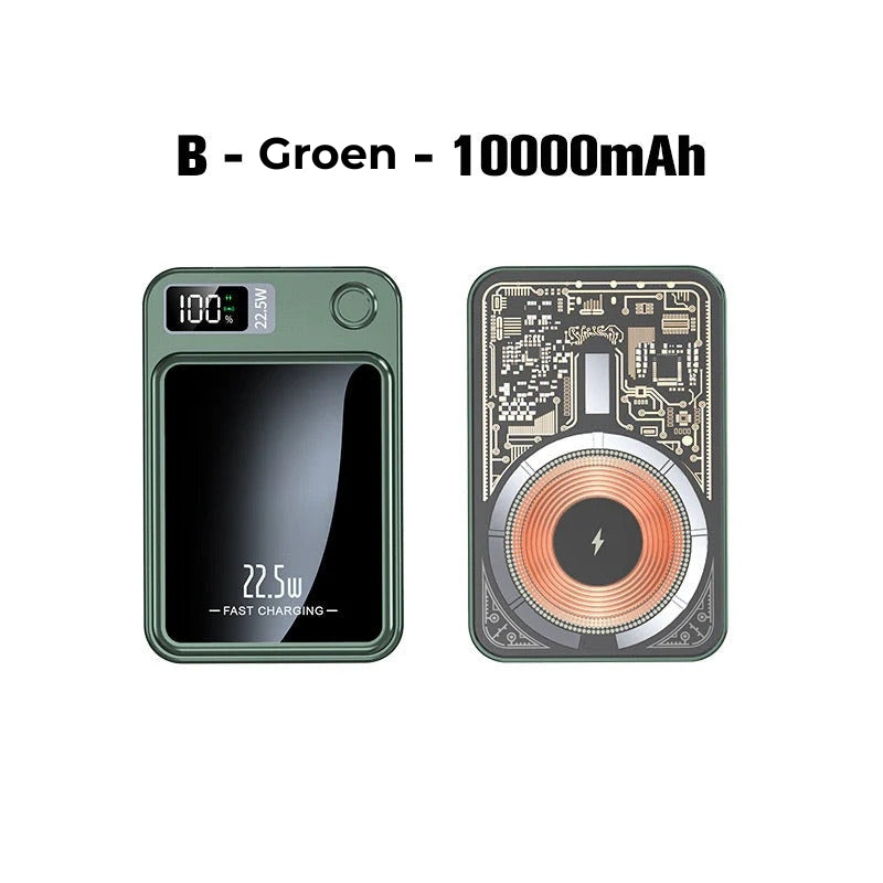 22,5 W ultraslanke, snel oplaadbare 20000 mAh powerbank