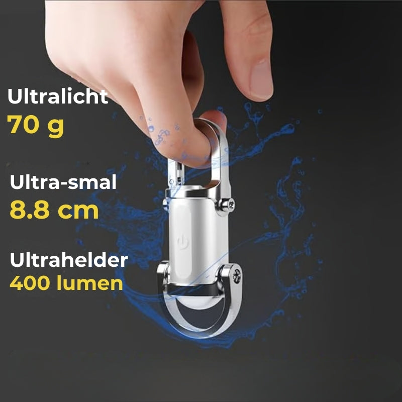 Powerbank USB-C Sleutelhangerlampje✨