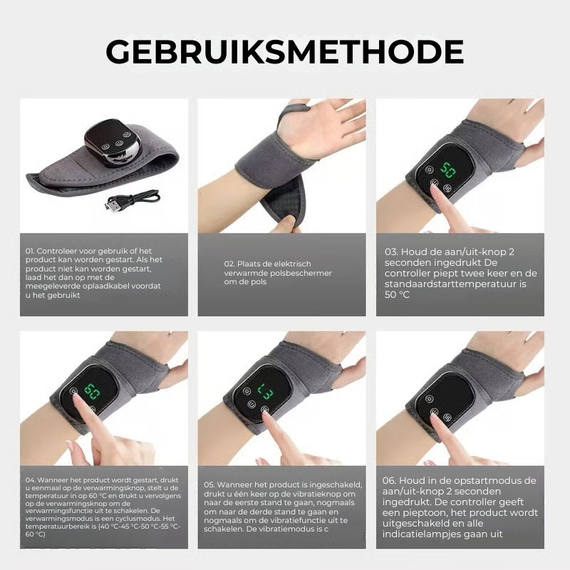 Hand Spierstress Massage-apparaat  Infrarood