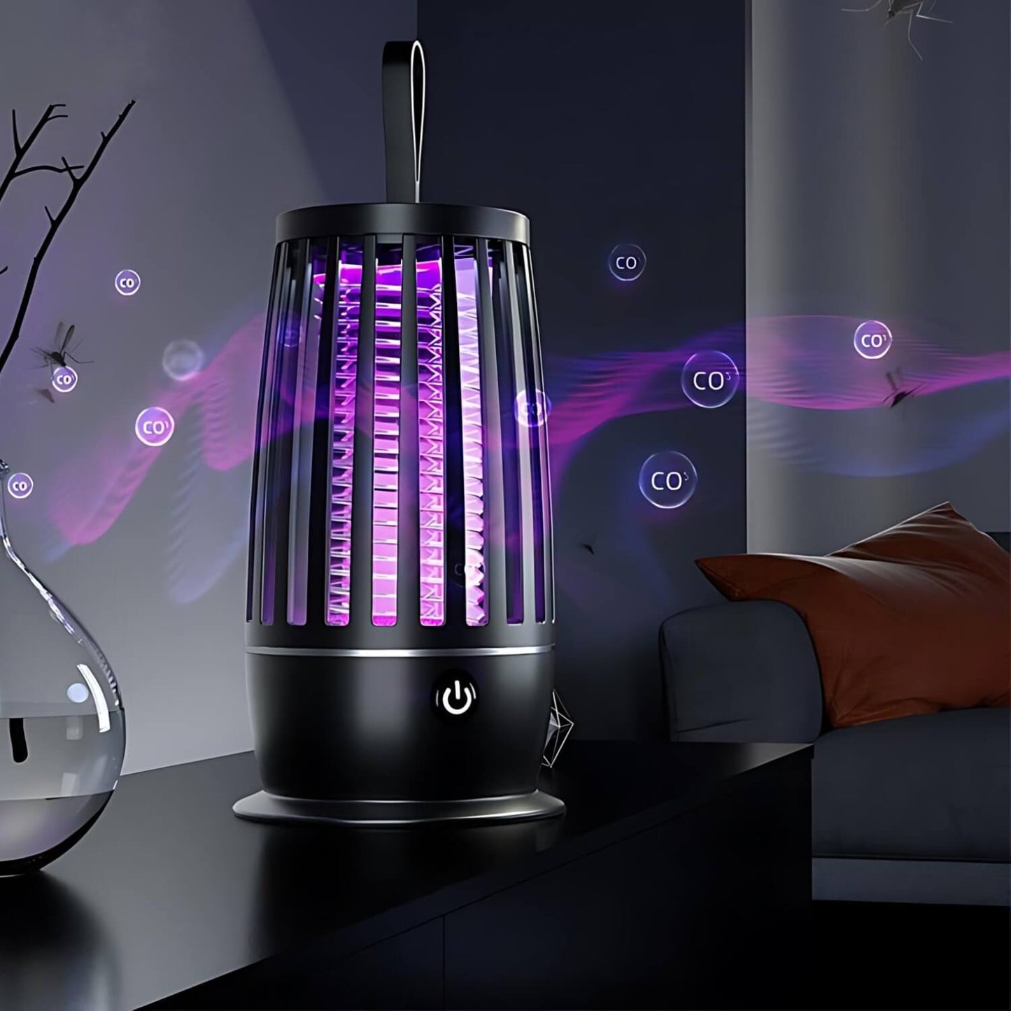 Anti-Muggen Lamp | Geur- & Geluidloos