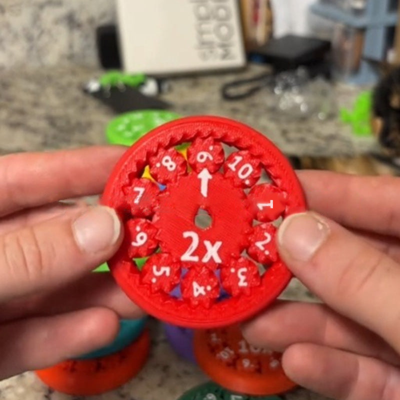 Rekenoefening Fidget Spinner (Sets van 9 stuks)