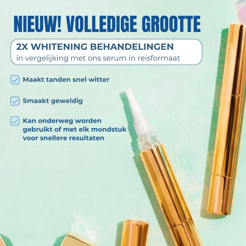 Tandenbleek Serum Pen - Verwijdert vlekken en maakt wit