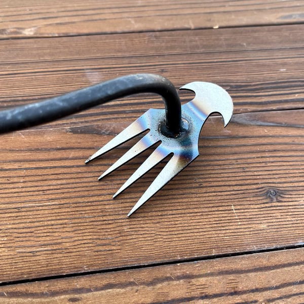 Mangaanstaal Vierpuntig Wiedgereedschap