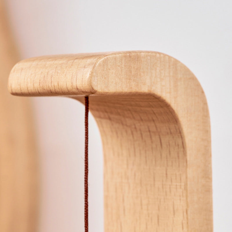 Magnetische houten windgong-deurbel