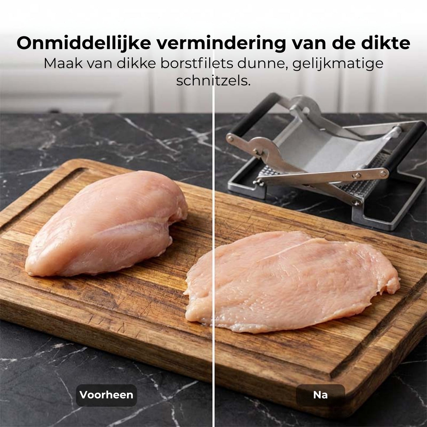 🥩 Slimme vleesvlakker | Maak perfecte hamburgers en gehakt – eenvoudig en snel! ⚡