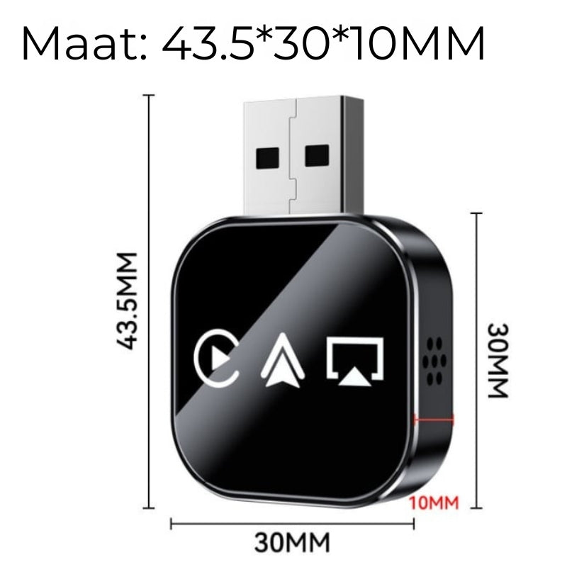Draadloze Carplay Mirror Link-adapter