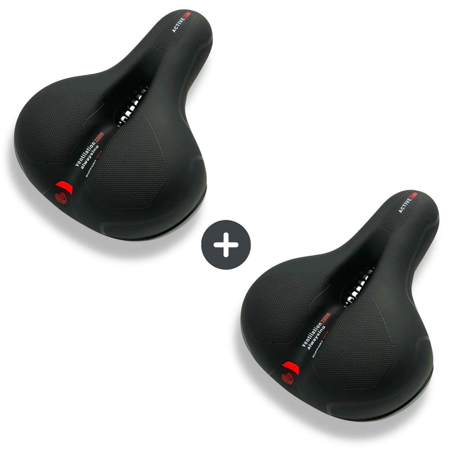 Comfortabel Fietszadel Met Schokdemping