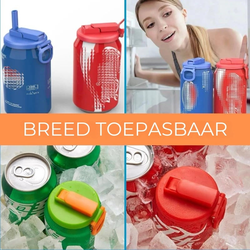 Verzegelde Frisdrankblikjes Deksels