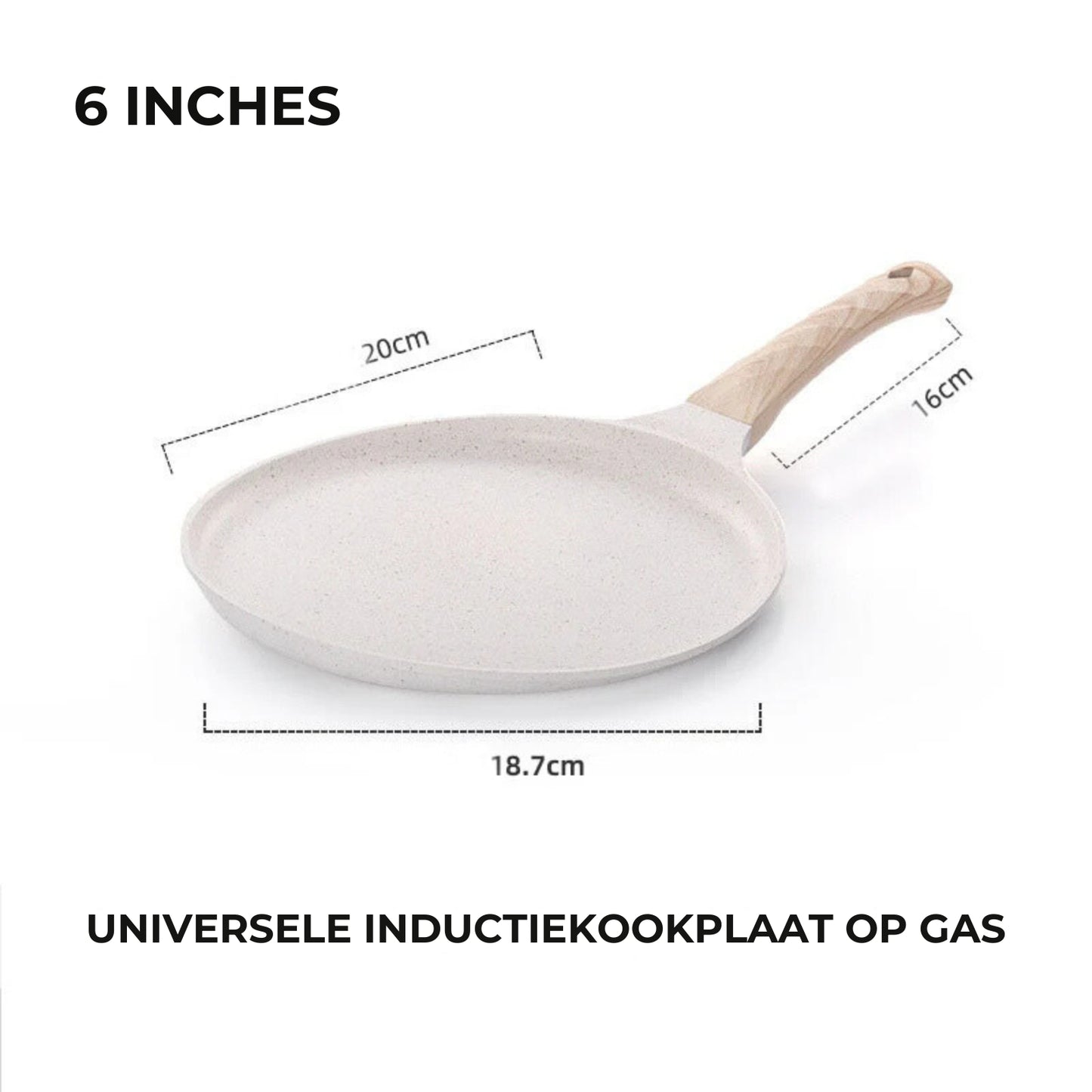 Anti-aanbak Stenen Pannenkoekenpan