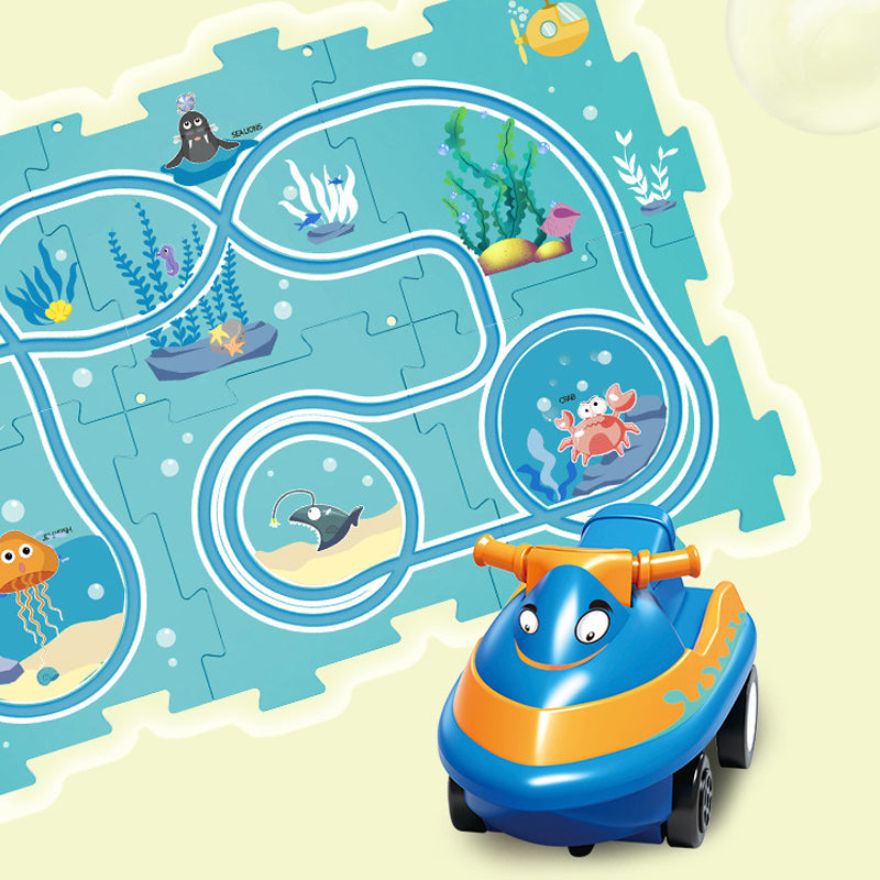 Puzzel Speelgoedauto