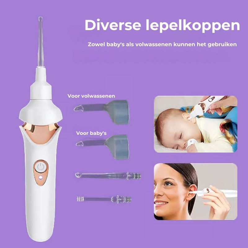 Pijnloze Oorsmeerzuiger