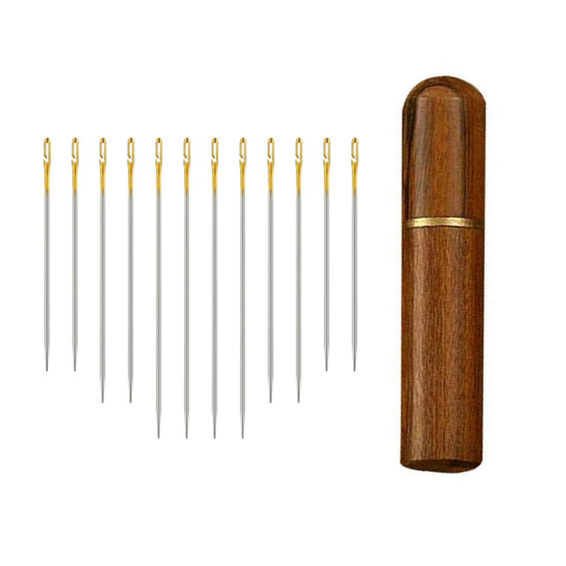 Zelfinhalende Naalden Houten Set