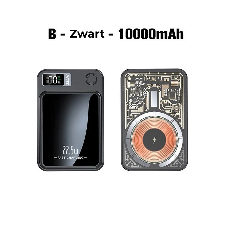 22,5 W ultraslanke, snel oplaadbare 20000 mAh powerbank
