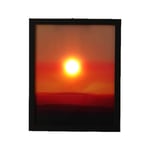 Creatief handgetrokken LED zonsondergang fotolijst