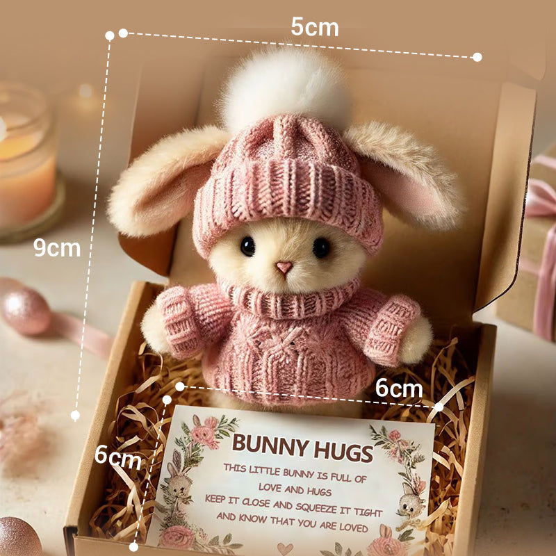 π Paasactie Handgemaakte Mini Konijnen Knuffeltjes