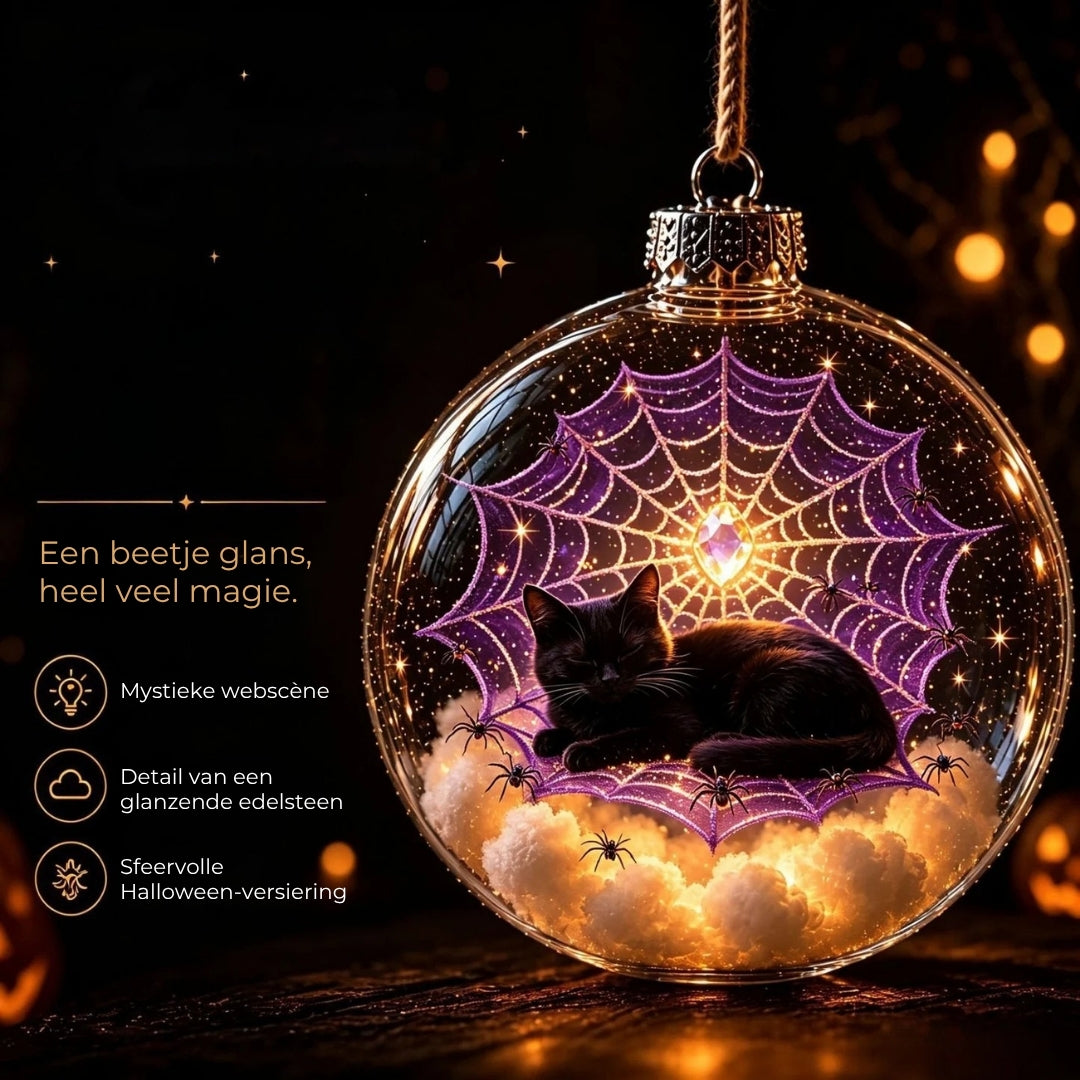 Halloween LED Miniatuurbal - Boomdecoratie