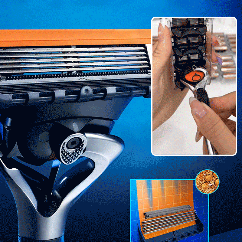 PrecisionRazor - Multi Blade Snelle Ontgrendeling Hoge Precisie Scheermes Set