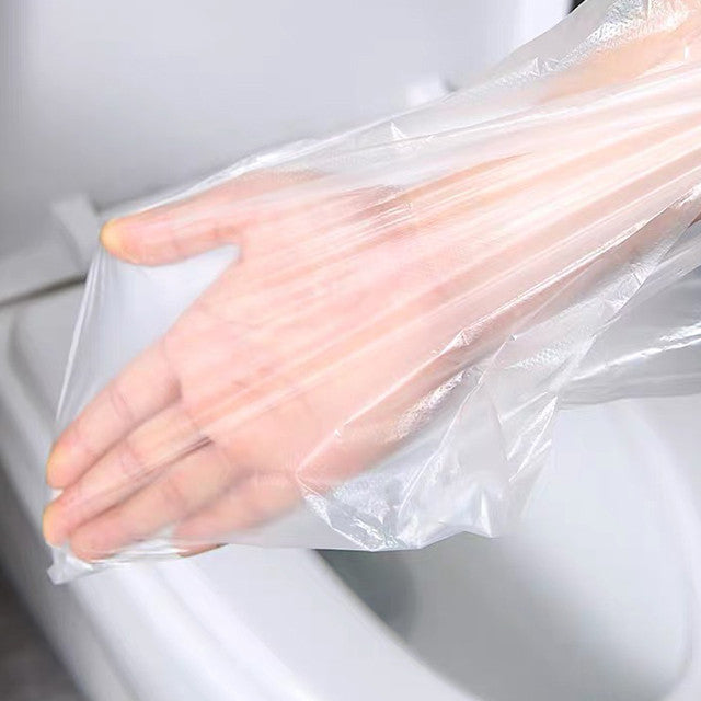 Biologisch afbreekbare hoes voor openbare toiletten (50 stuks)
