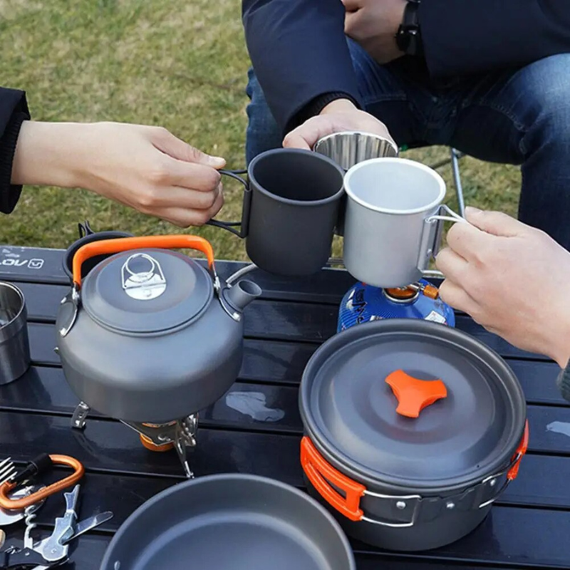 Multifunctioneel Draagbaar Camping Servies