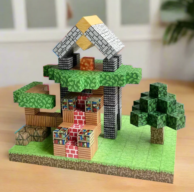 Wat als je kind zijn eigen pixelwereld zou kunnen bouwen... zonder scherm? 🎮✨
