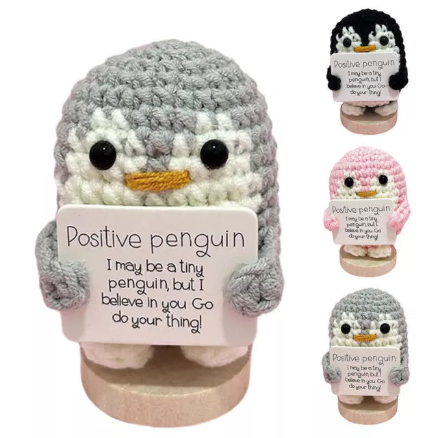Handgemaakte Positieve Pinguïn