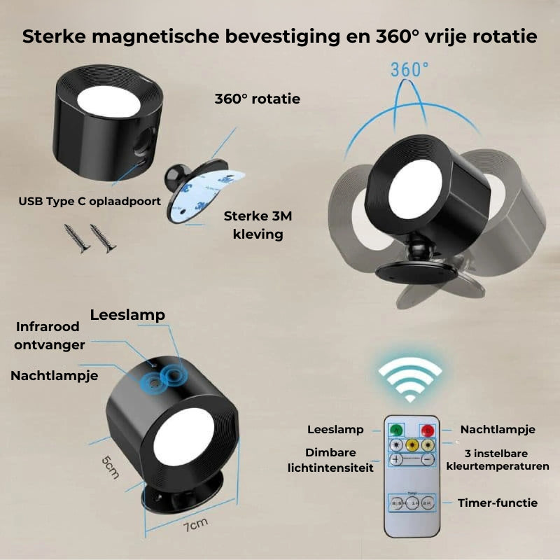Oneindige LED Wandlamp™