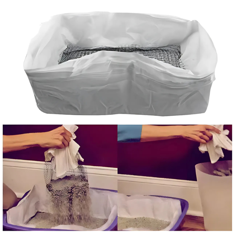 Herbruikbare Kattenbak Filter - Voor Het Reinigen Van Kattenbakken