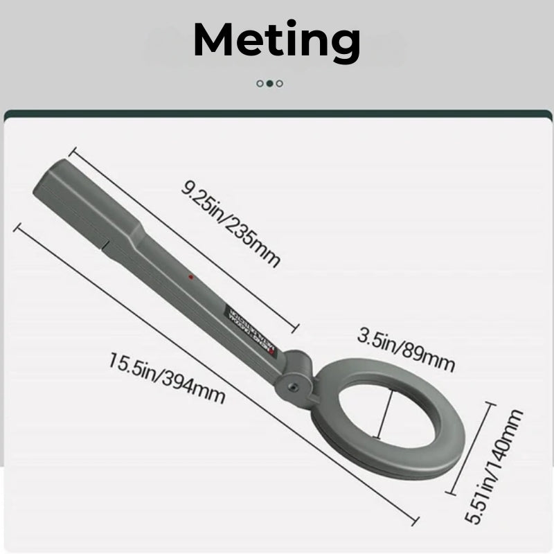 UltraDetect™ Metaaldetector