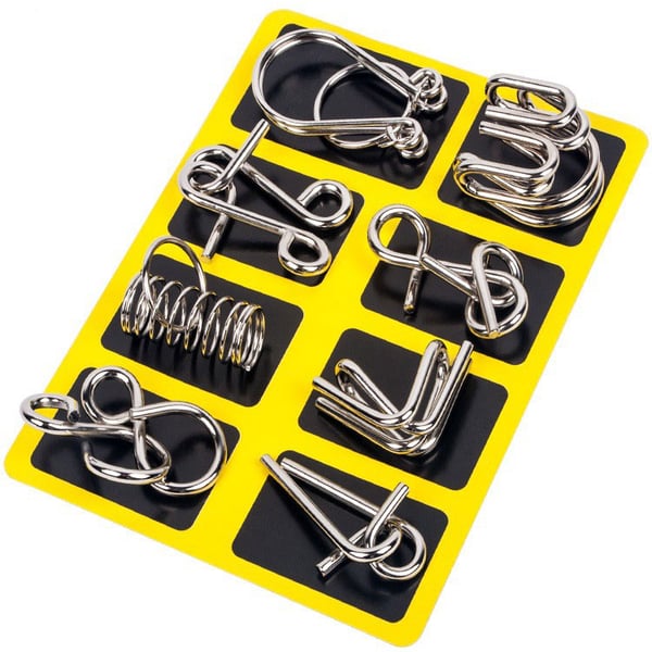 Hersenkraker Metalen Puzzelset