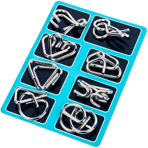 Hersenkraker Metalen Puzzelset