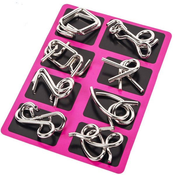 Hersenkraker Metalen Puzzelset